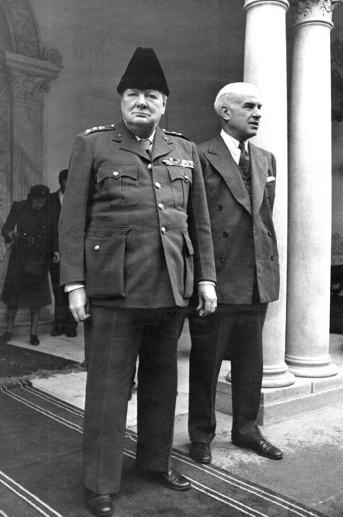Встреча сталина черчилля и рузвельта фото