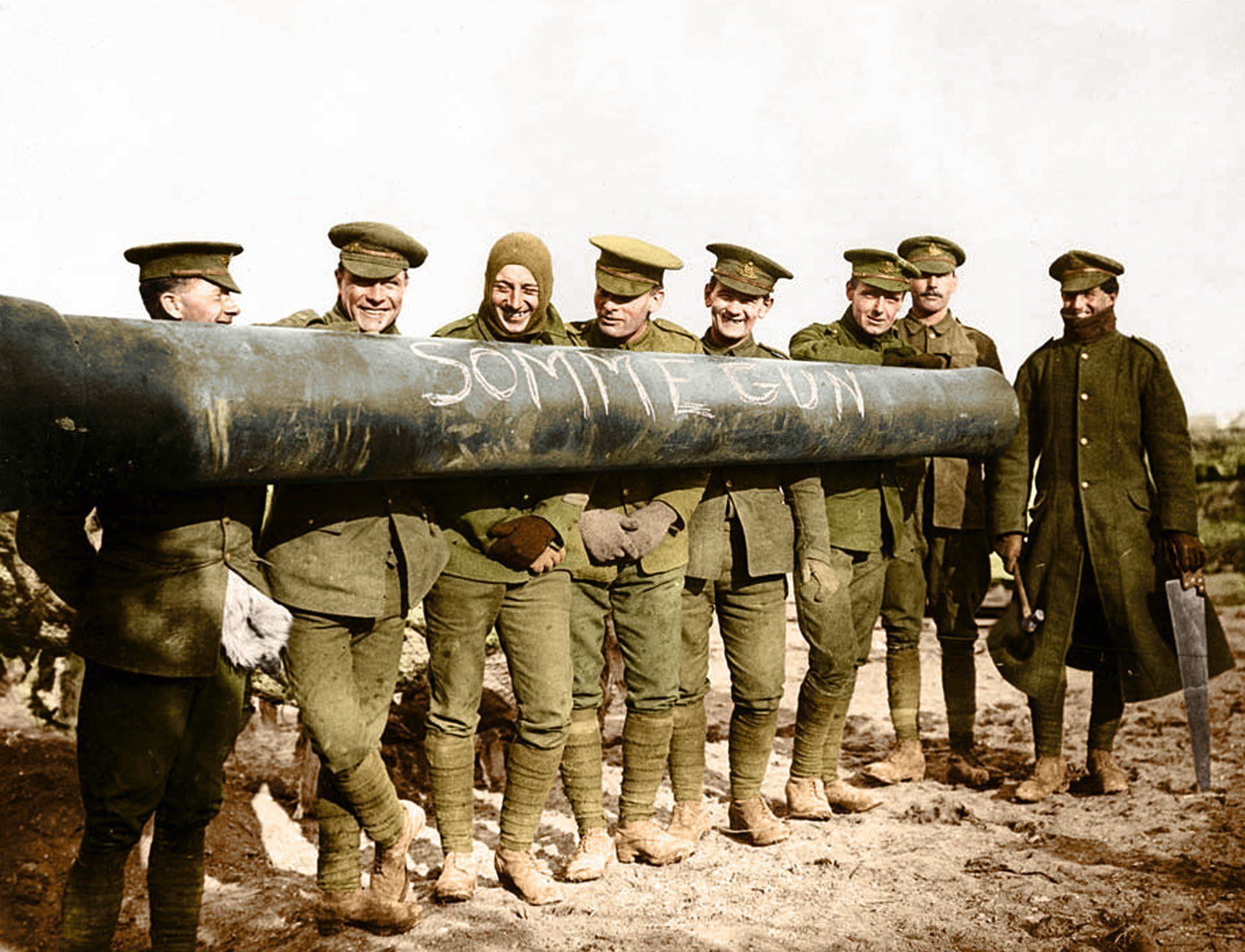 Фото первой мировой войны 1914-1918 в цвете