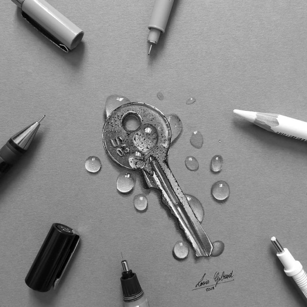 Pen key. Картинки карандашом. Рисование шариковой ручкой. Бактерии на шариковой ручке и карандаше. Картины ручкой шариковой предметы.