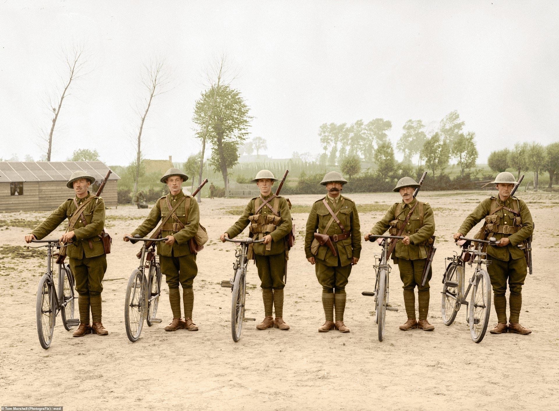 Первая мировая война фото в цвете