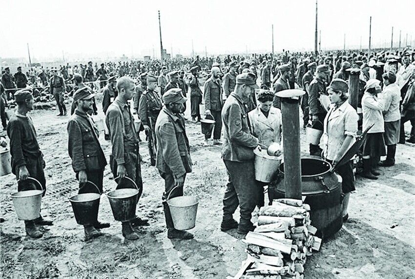 1944 пленные немцы в москве фото