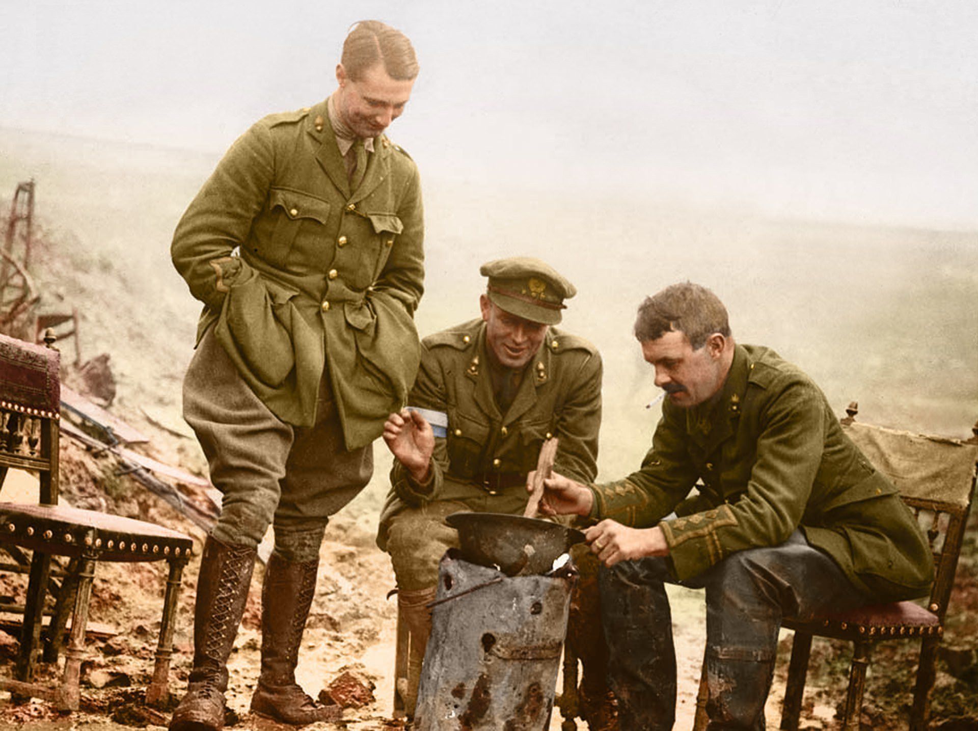 Первая мировая война фото в цвете
