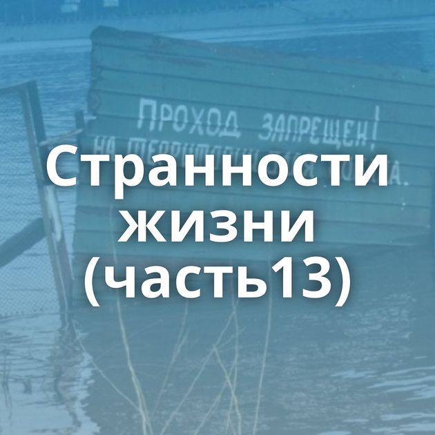 Странности жизни (часть13)