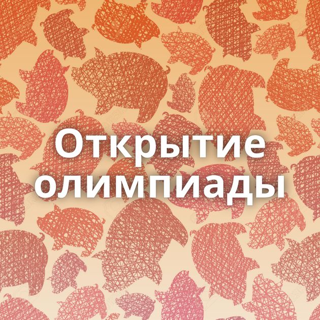 Открытие олимпиады