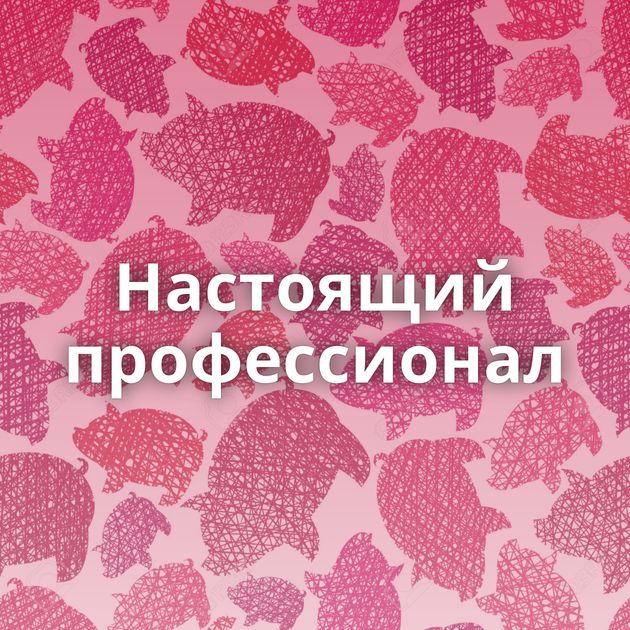Настоящий профессионал