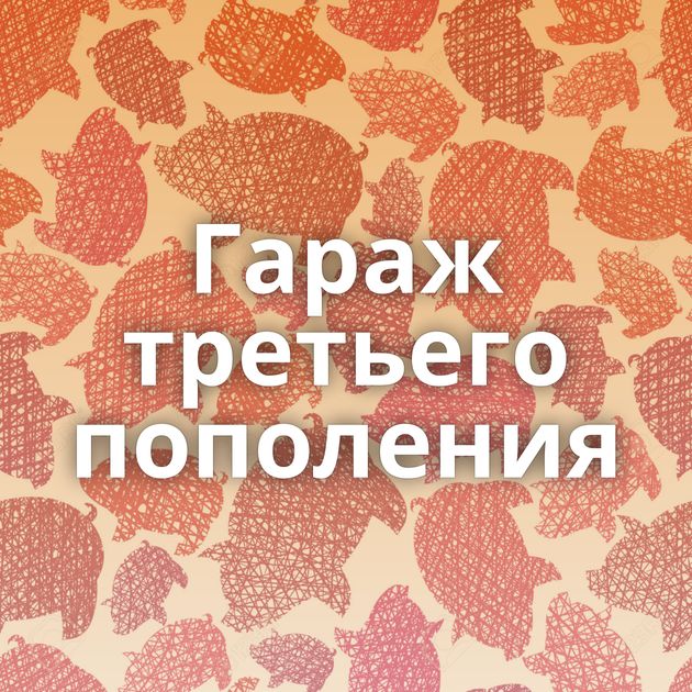 Гараж третьего пополения