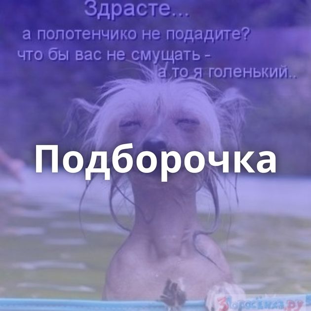 Подборочка