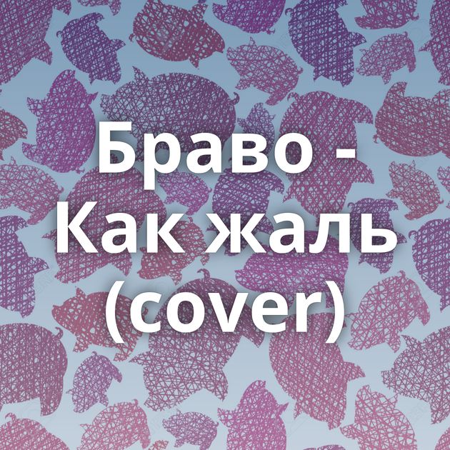 Браво - Как жаль (cover)
