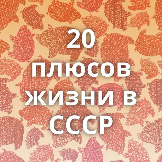 20 плюсов жизни в СССР