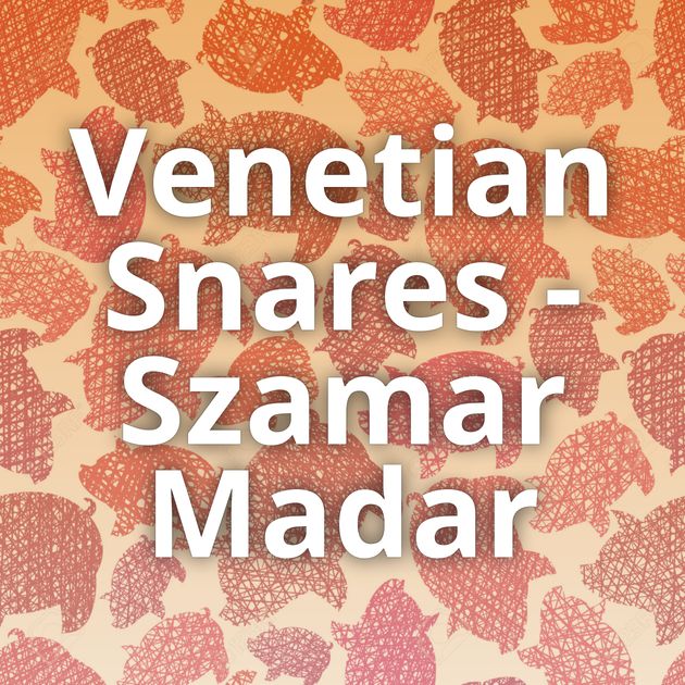 Venetian Snares - Szamar Madar