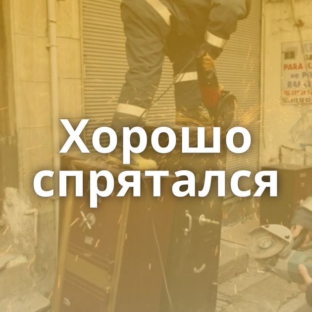 Хорошо спрятался