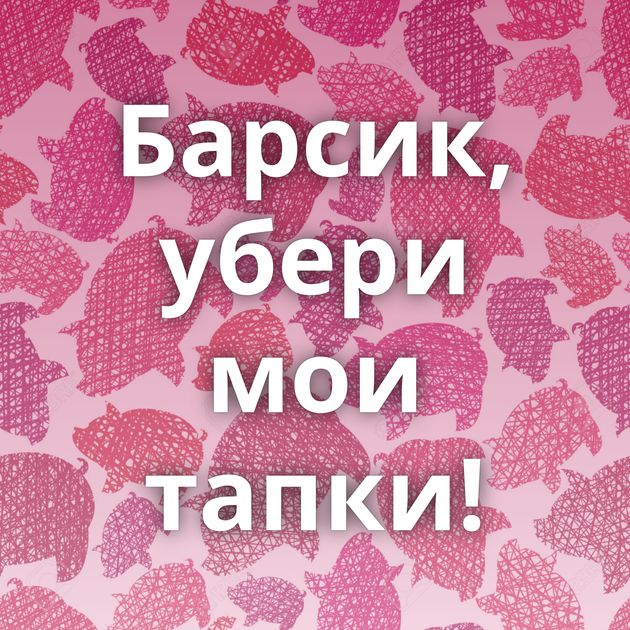 Барсик, убери мои тапки!