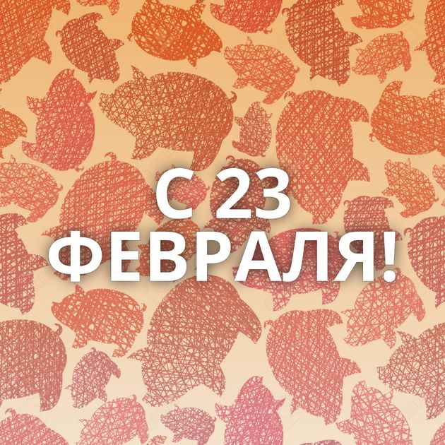 С 23 ФЕВРАЛЯ!