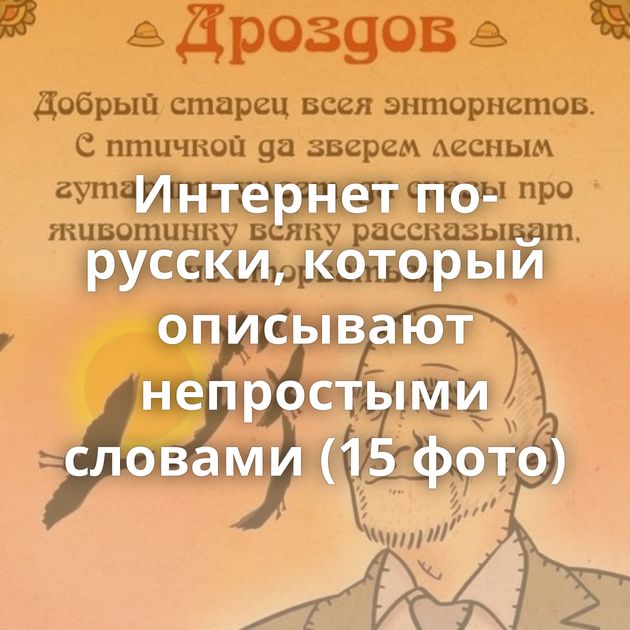 Интернет по-русски, который описывают непростыми словами (15 фото)