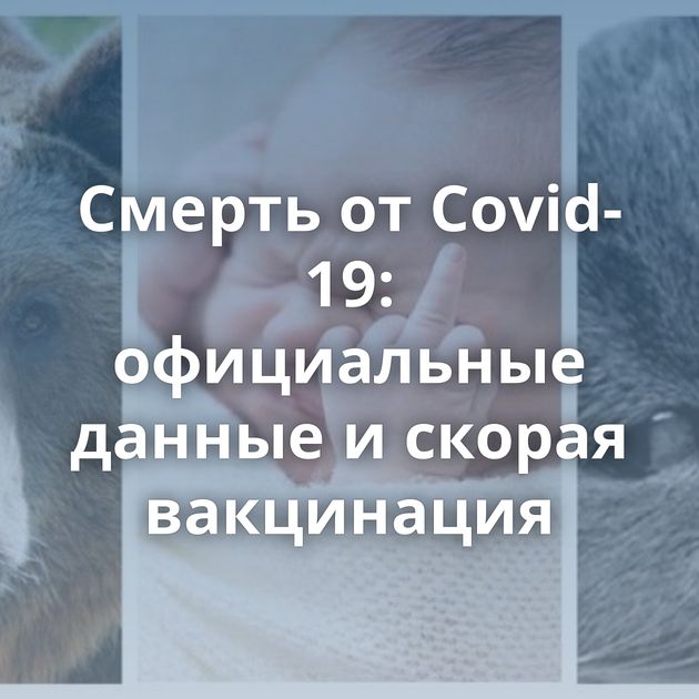 Смерть от Covid-19: официальные данные и скорая вакцинация