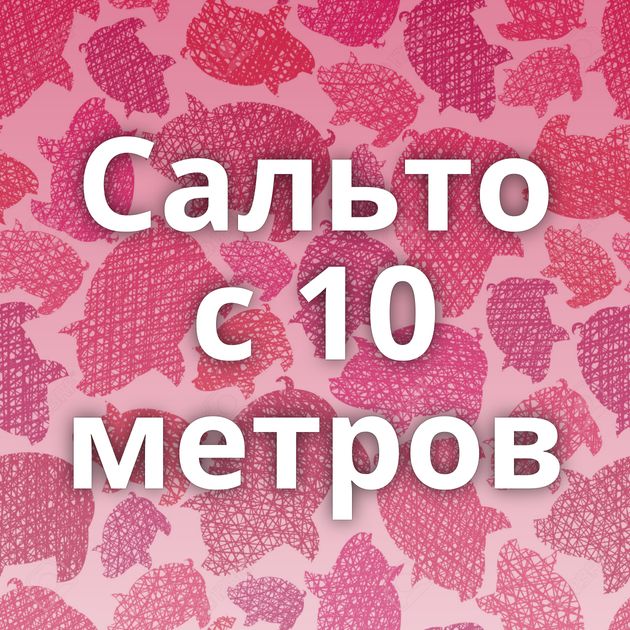 Сальто с 10 метров