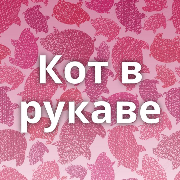 Кот в рукаве