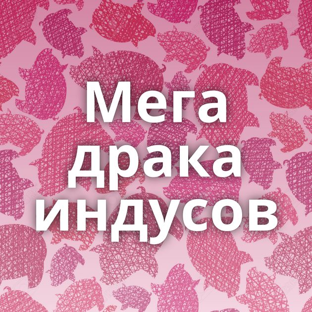 Мега драка индусов