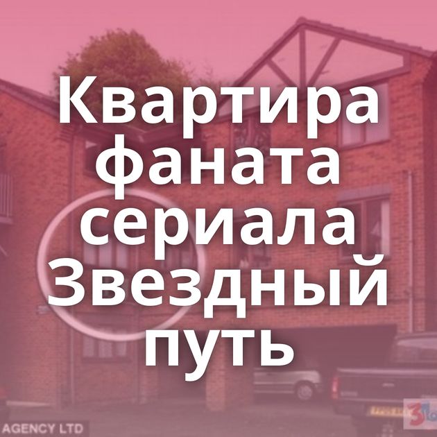 Квартира фаната сериала Звездный путь