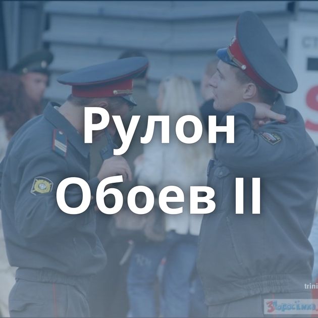 Рулон Обоев II