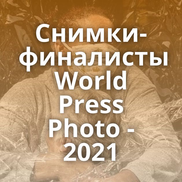 Снимки-финалисты World Press Photo - 2021