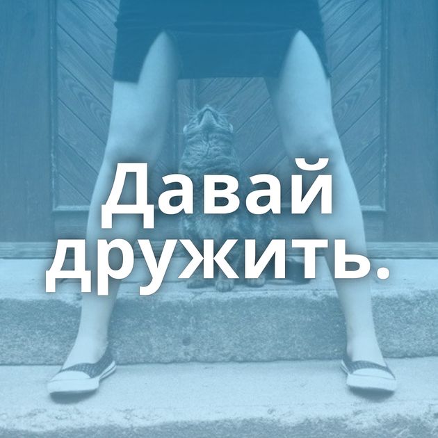 Давай дружить.