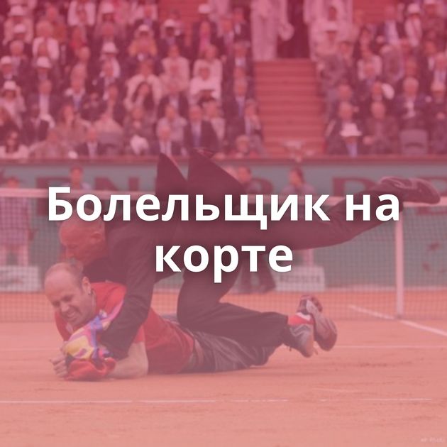 Болельщик на корте