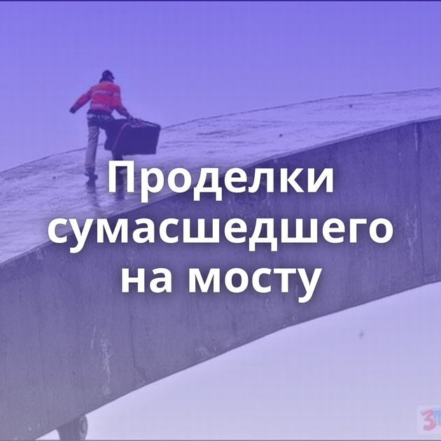 Проделки сумасшедшего на мосту