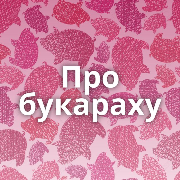 Про букараху