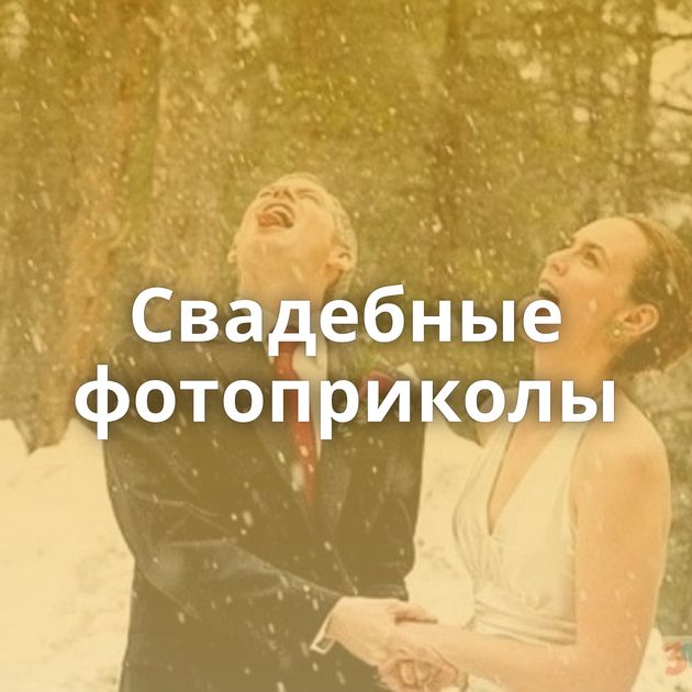 Свадебные фотоприколы