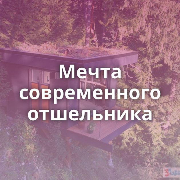 Мечта современного отшельника