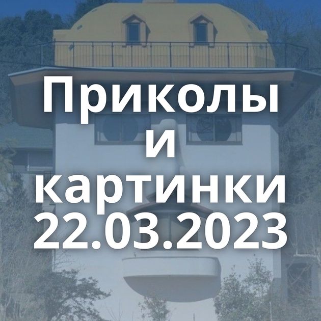 Приколы и картинки 22.03.2023