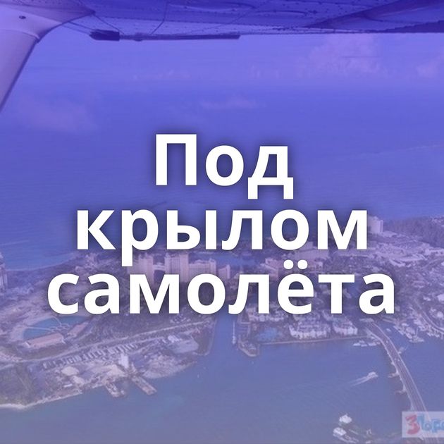 Под крылом самолёта