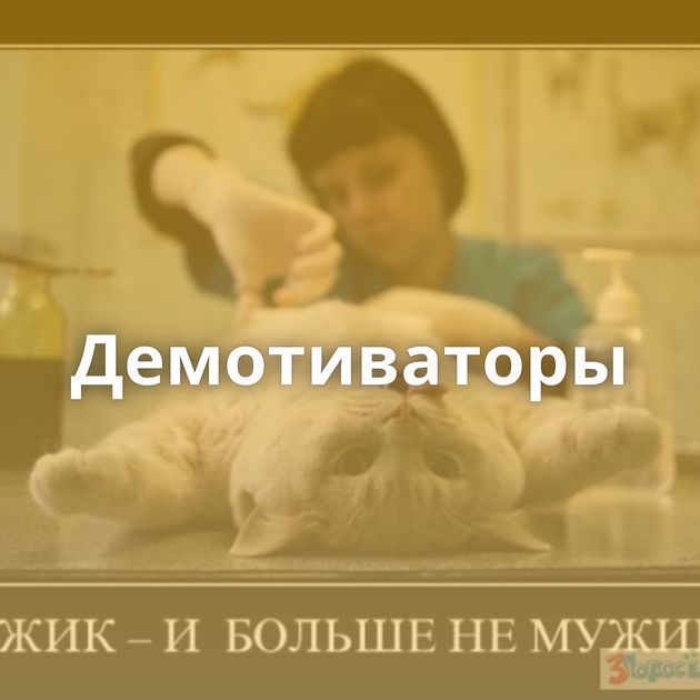 Демотиваторы
