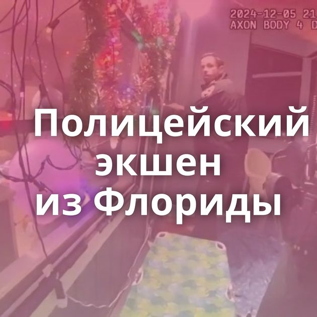 Полицейский экшен из Флориды