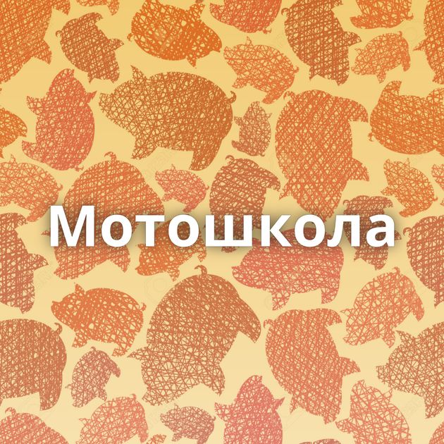 Мотошкола⁠⁠