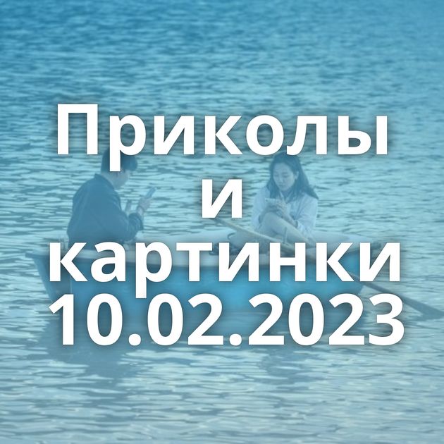 Приколы и картинки 10.02.2023