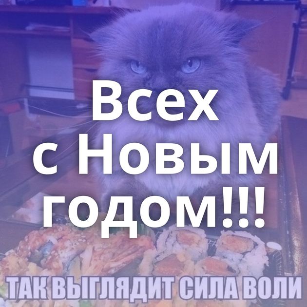 Всех с Новым годом!!!