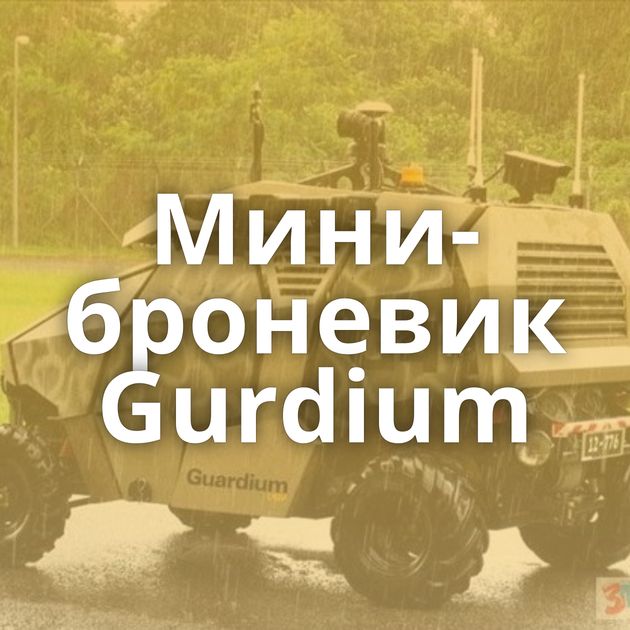 Мини-броневик Gurdium