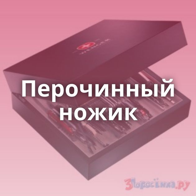 Перочинный ножик