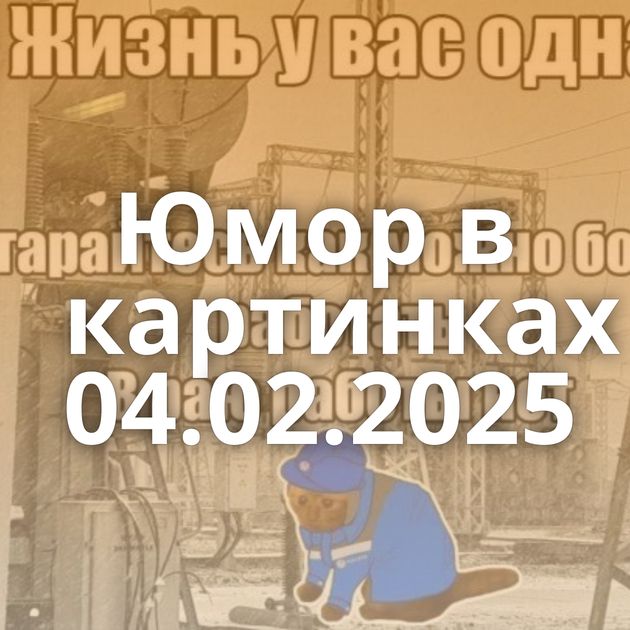 Юмор в картинках 04.02.2025