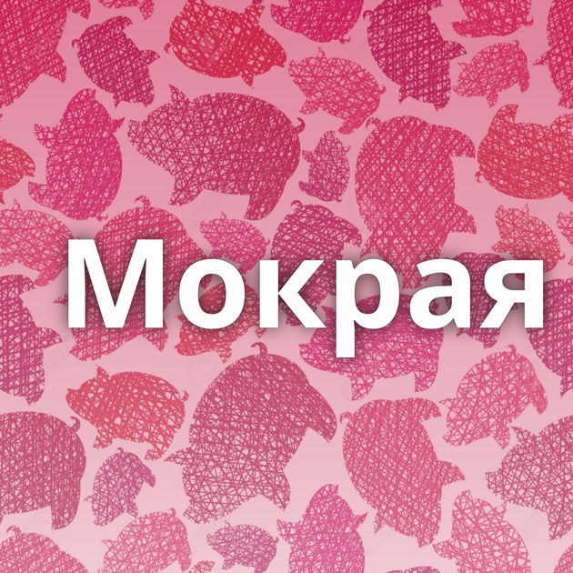 Мокрая⁠⁠