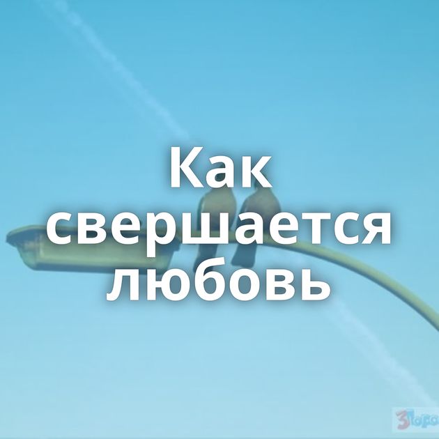 Как свершается любовь