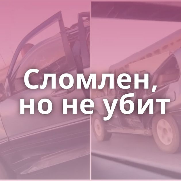 Сломлен, но не убит