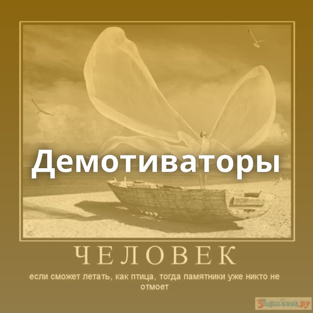 Демотиваторы