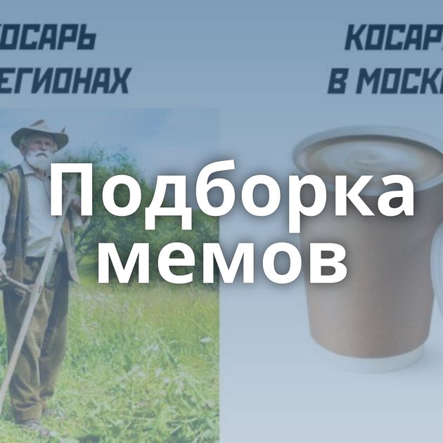 Подборка мемов