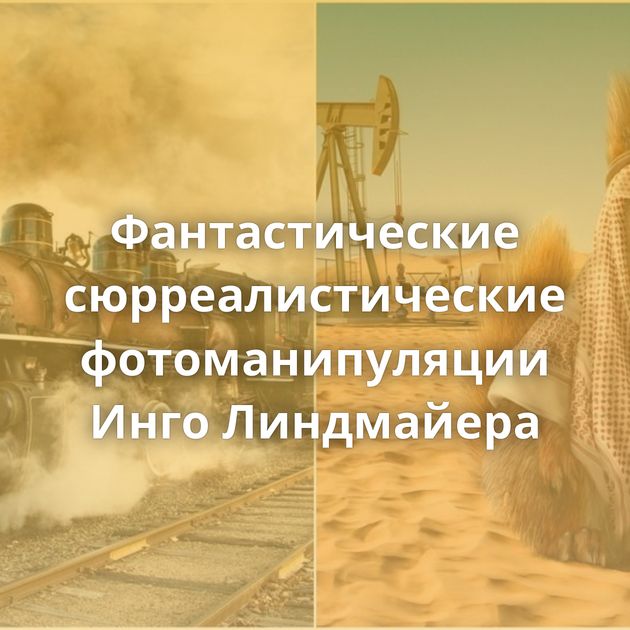 Фантастические сюрреалистические фотоманипуляции Инго Линдмайера