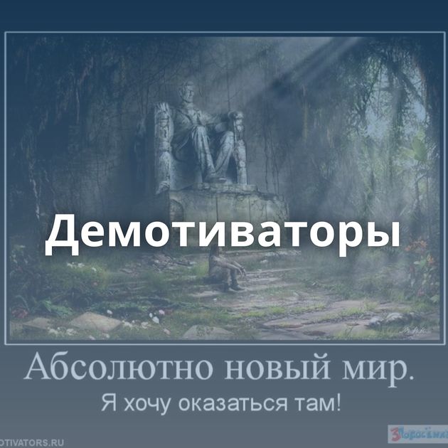 Демотиваторы