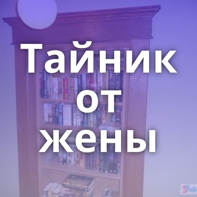 Тайник от жены