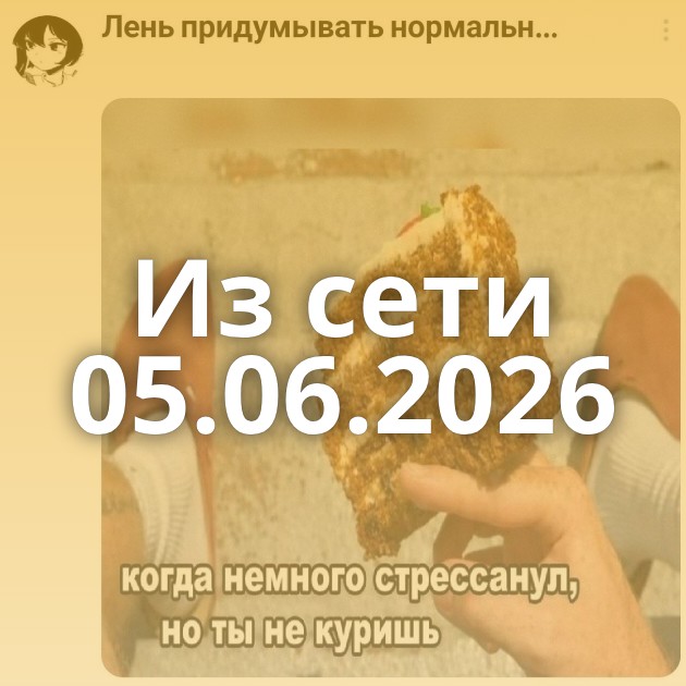 Из сети 05.06.2026